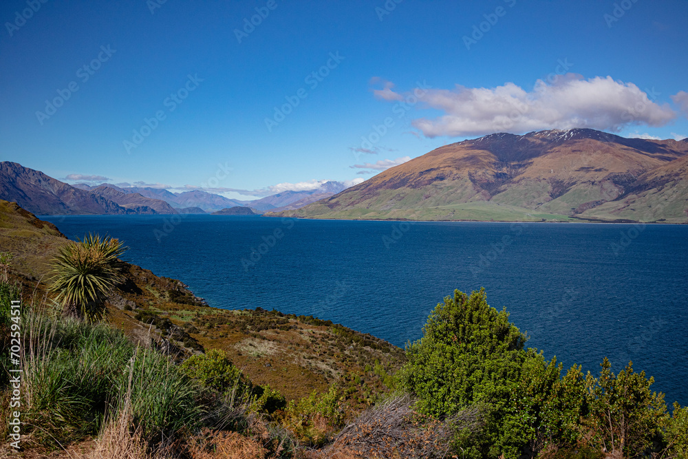 Lake Wanaka, in New Zealand's South Island