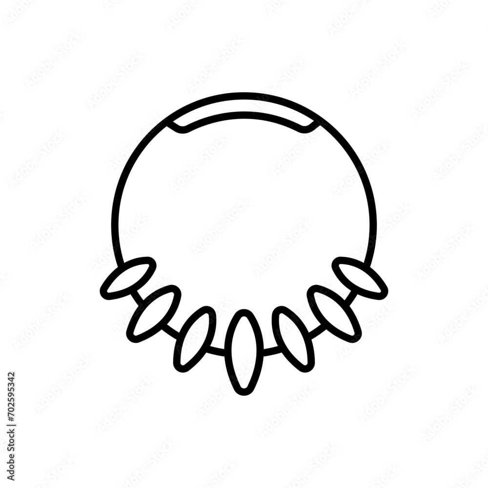 Bracelet outline icons, minimalist vector illustration ,simple transparent graphic element .Isolated on white background Bracelet outline icons, minimalist vector illustration ,simple transparent graphic element .Isolated on white background
