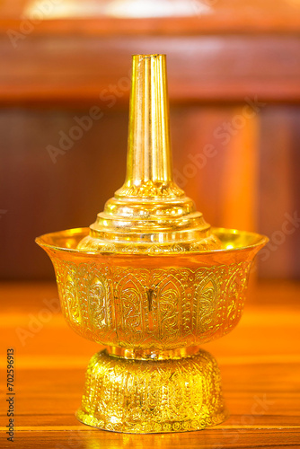 Water cup for Buddhist religious activities