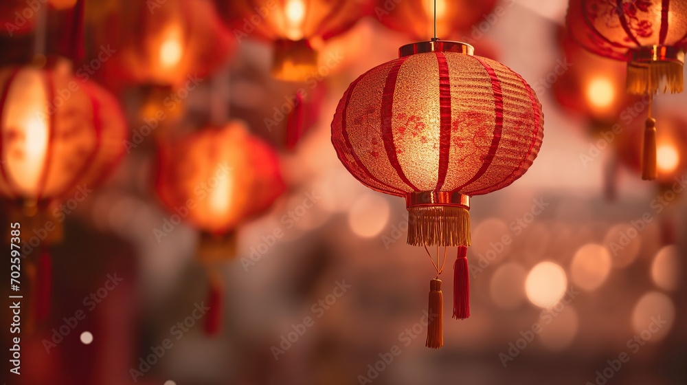 Chinese red paper lanterns. Chinese New Year celebration Chinese red paper lanterns. Chinese New Year celebration