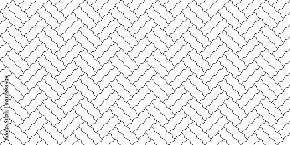 Double 3x1 zig zag paving blocks. Seamless interlocking herringbone brick vector texture. Subway tiles pattern. Modern digital resource idea. Double 3x1 zig zag paving blocks. Seamless interlocking herringbone brick vector texture. Subway tiles pattern. Modern digital resource idea.