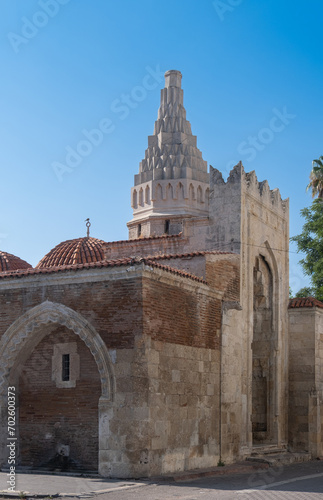 ulucami. grand mosque. west direction gate. adana, turkey.