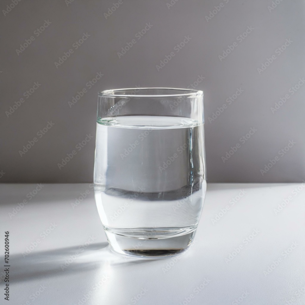 Crystal Clear Elegance: A Glass of Pure Spring Water Crystal Clear Elegance: A Glass of Pure Spring Water