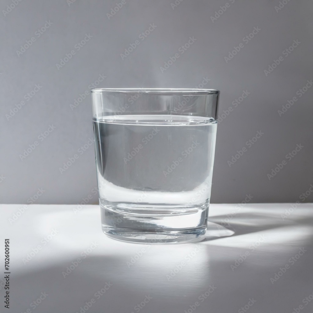 Crystal Clear Elegance: A Glass of Pure Spring Water Crystal Clear Elegance: A Glass of Pure Spring Water