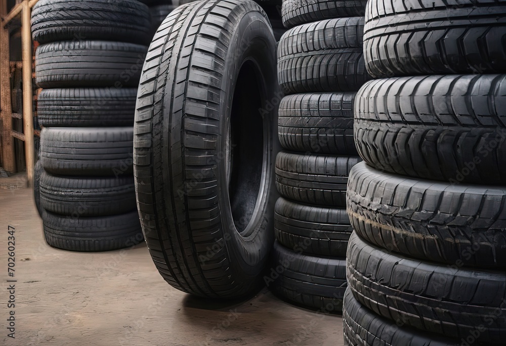 Tires. Old wheels. Tires in a landfill. Rubber Wheels. Tires. Old wheels. Tires in a landfill. Rubber Wheels.