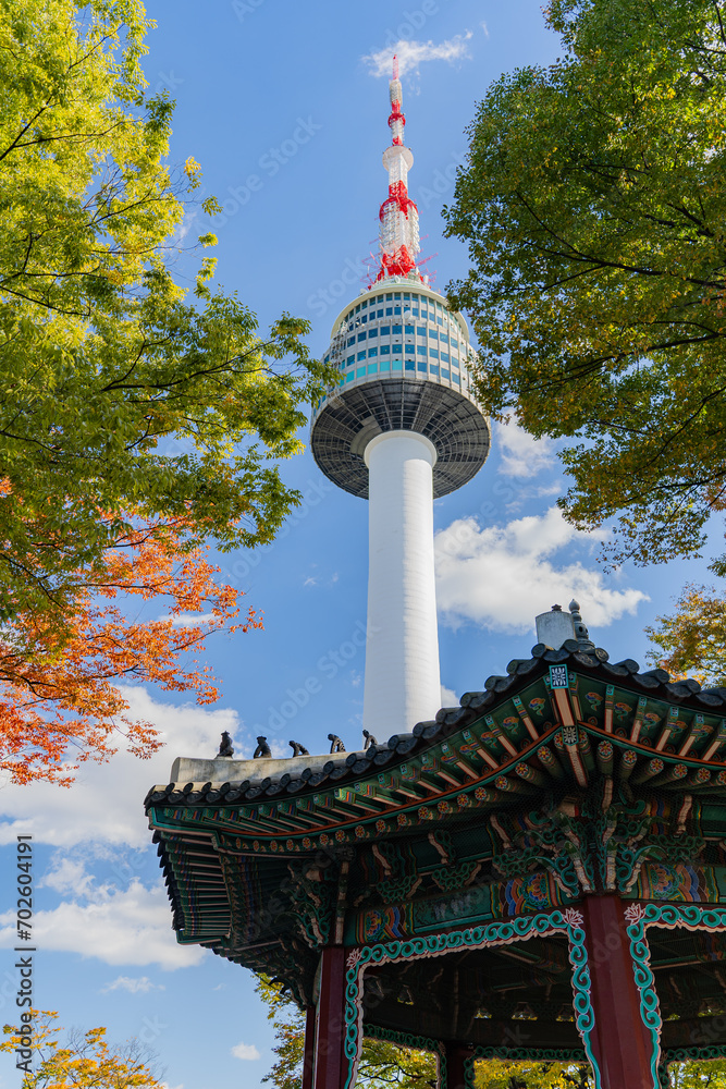 Naklejka premium South Korea Seoul