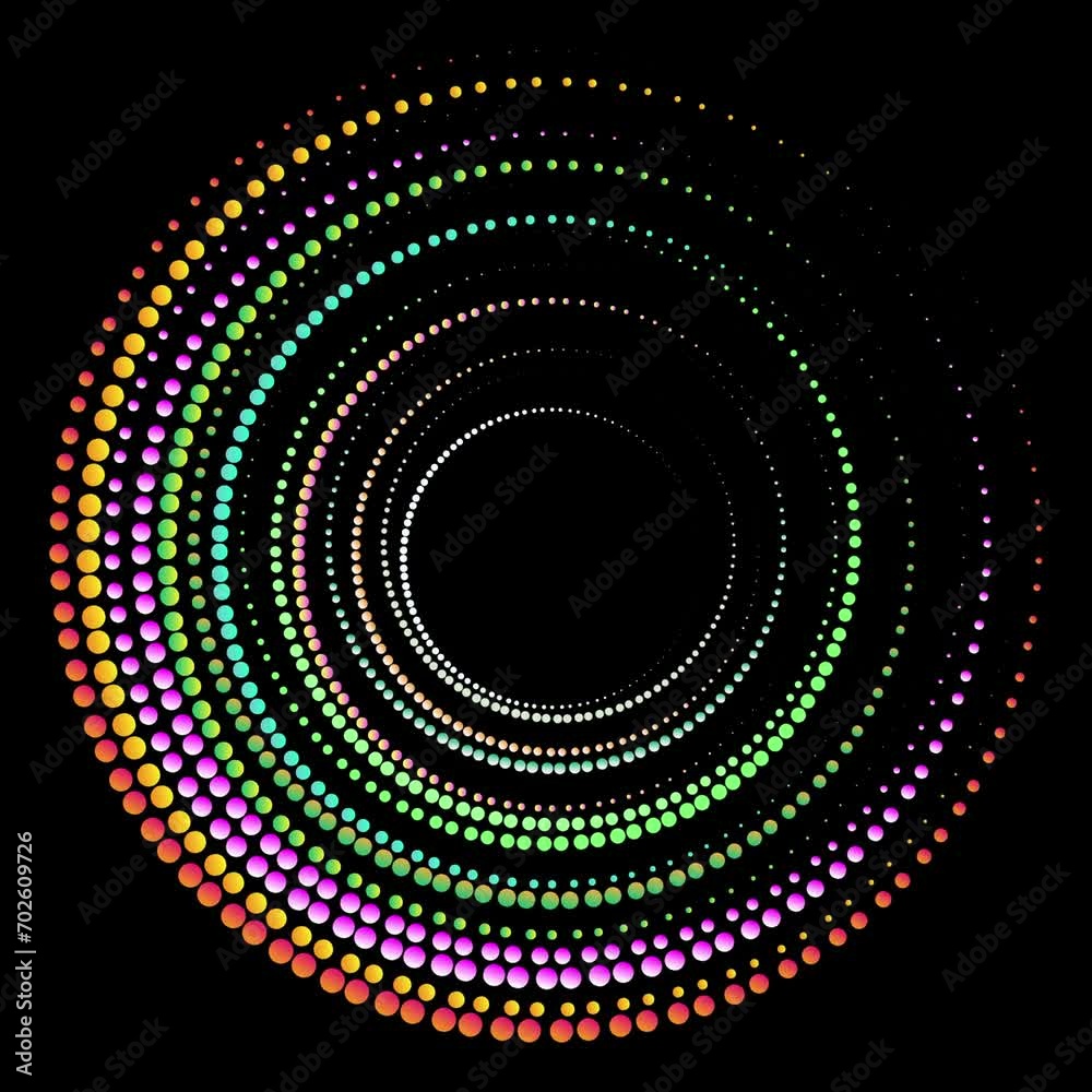 Abstract background with circles loop animation background
Abstract background with circles loop animation background