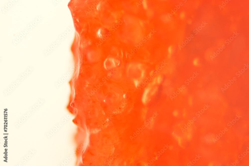Microscopic shot of a watermelon as an abstract background