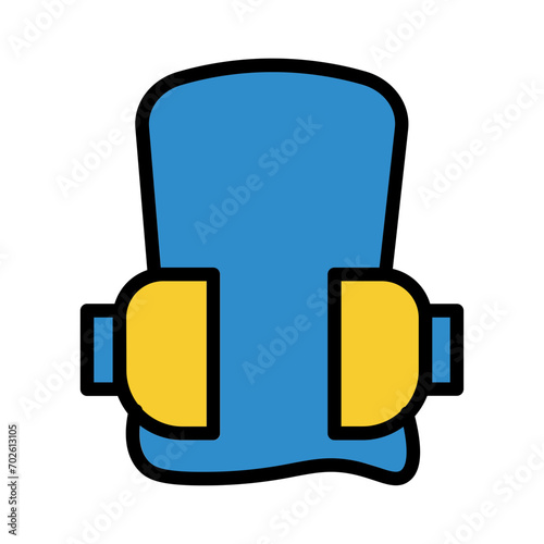 Earmuffs Safety Protect Filled Outline Icon