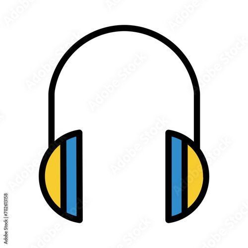Earmuffs Safety Protect Filled Outline Icon