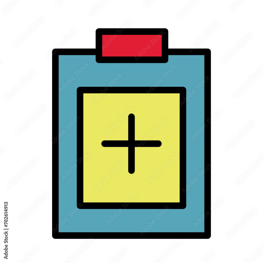 Clipboard Document Report Filled Outline Icon Clipboard Document Report Filled Outline Icon