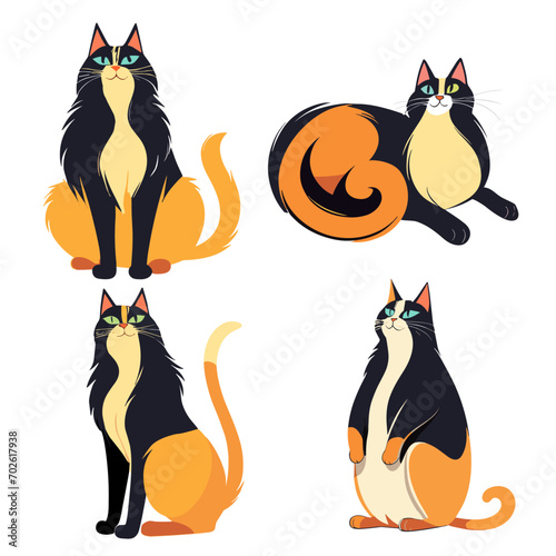 set of cats