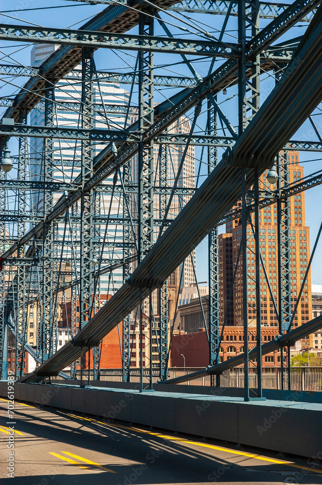 Fototapeta premium Smithfield Street Bridge in Pittsburgh