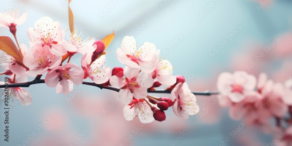 Aesthetic Close up of a Beautiful Cherry Blossom