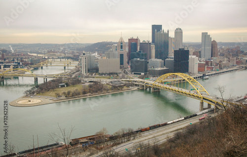The Duquesne Incline in Pittsburgh, PA
