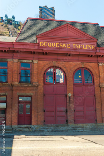 Valokuva The Duquesne Incline in Pittsburgh, PA