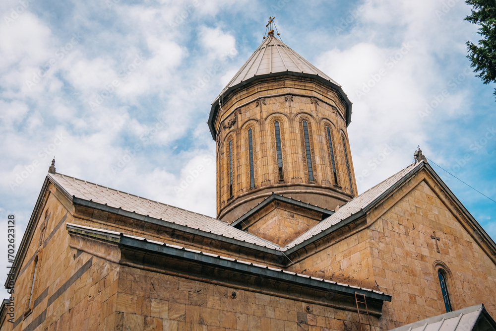 View on the Sioni Cathedral in Kala, Tbilisi old town in Georgia View on the Sioni Cathedral in Kala, Tbilisi old town in Georgia
