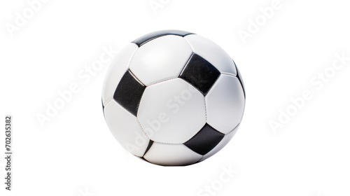 soccer ball isolated on transparent and white background.PNG image.
