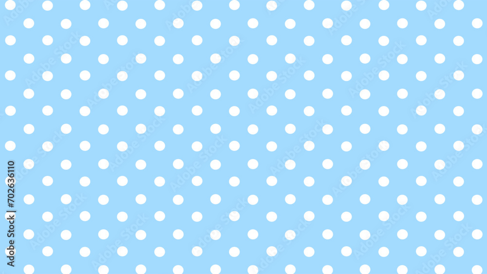 Blue and white polka dots background Blue and white polka dots background