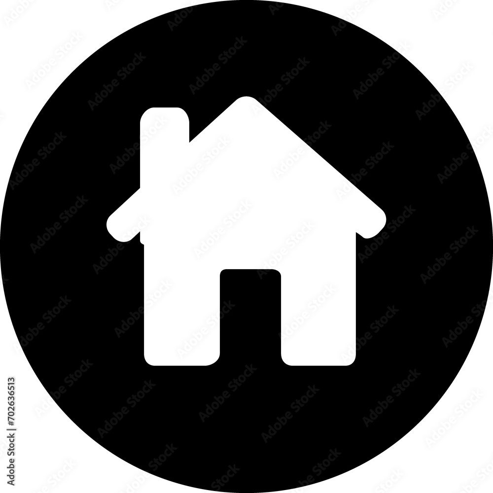 Real estate black icon Real estate black icon