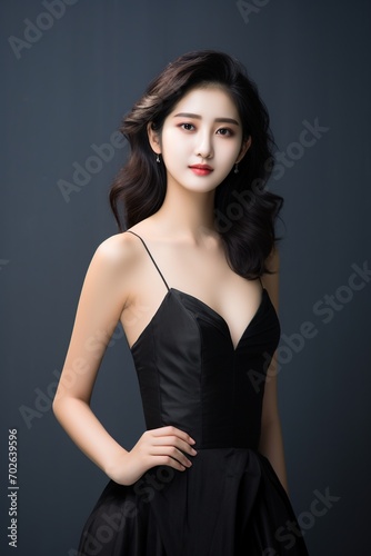 Portrait of a beautiful asian woman 