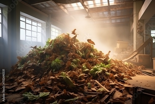 The reclamation of tobacco residues as part of environmental responsibility in tobacco manufacturing photo