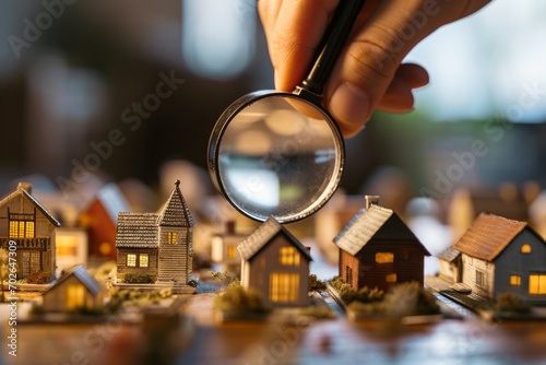 Analyzing house models with a magnifying glass