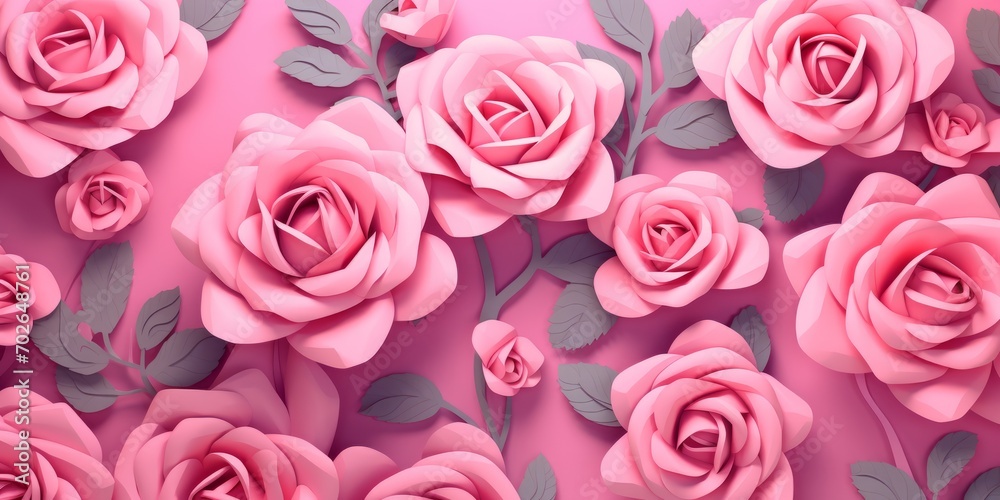Gardens Pink Blooms Under Bright Sun Gardens Pink Blooms Under Bright Sun