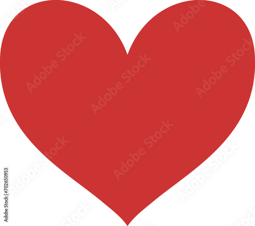 Red Heart shape icon Free Download Red Heart shape icon - GFXLoad