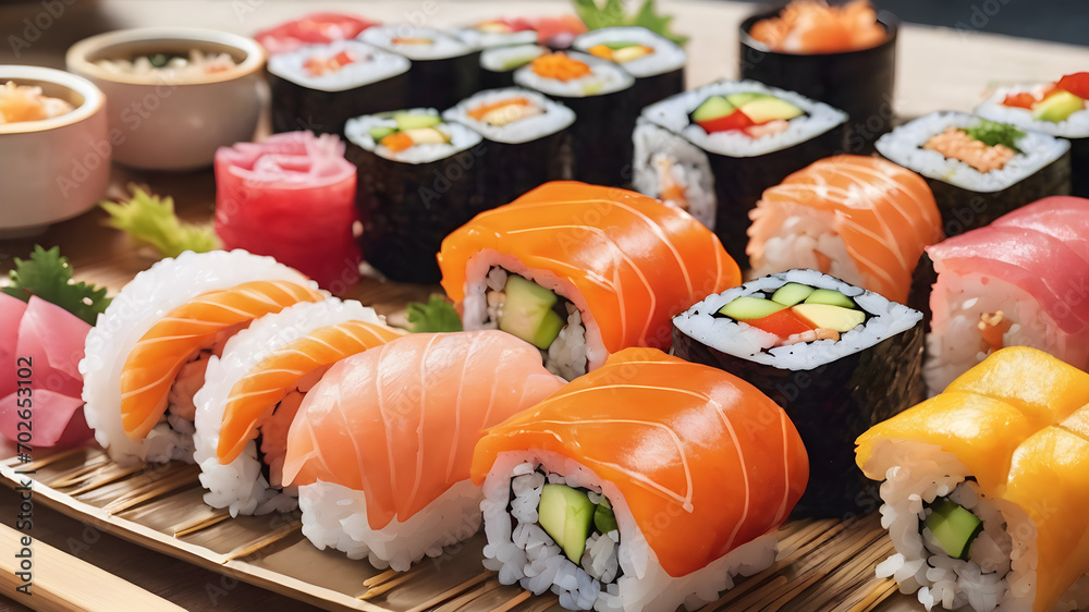 set of sushi set of sushi