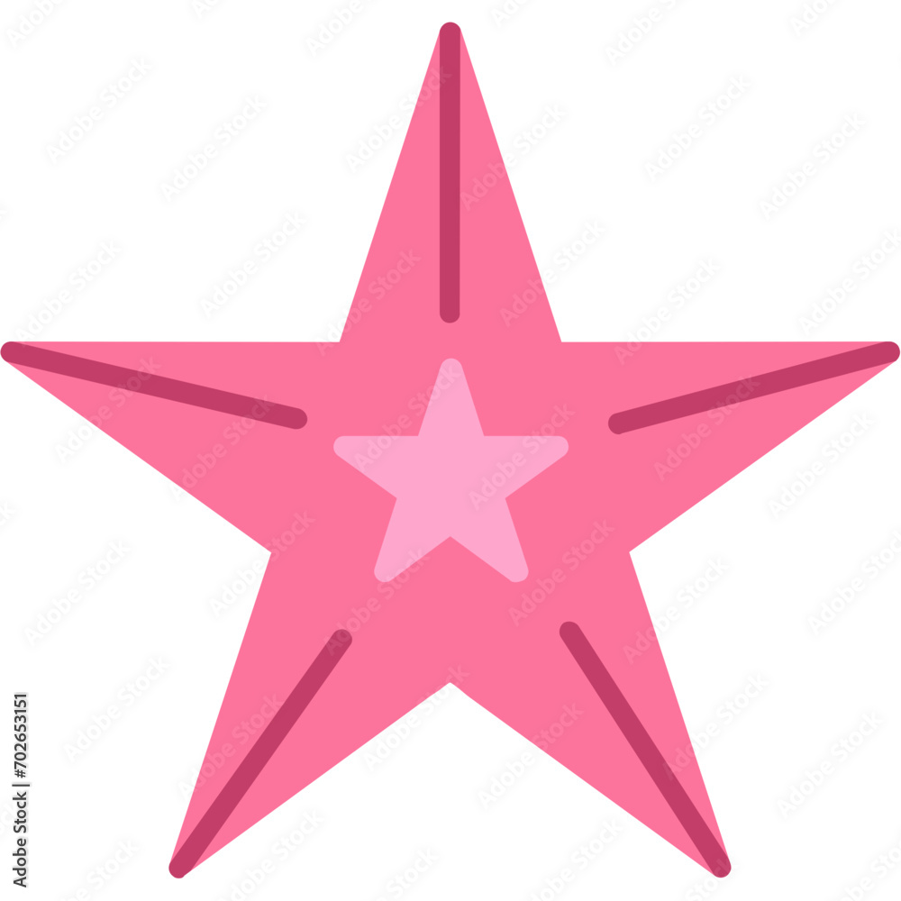 Obraz premium Starfish icon