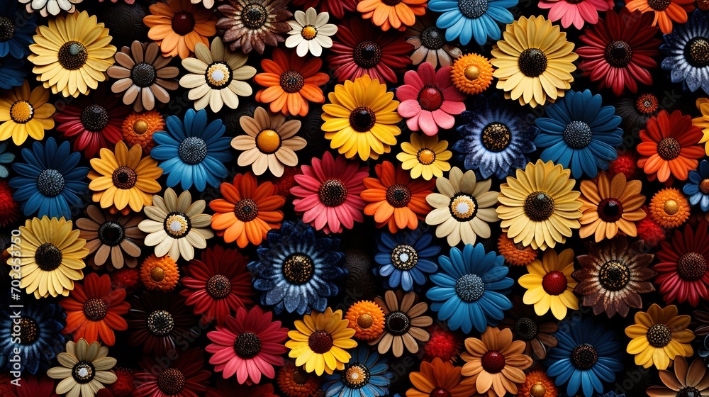 colorful flower background