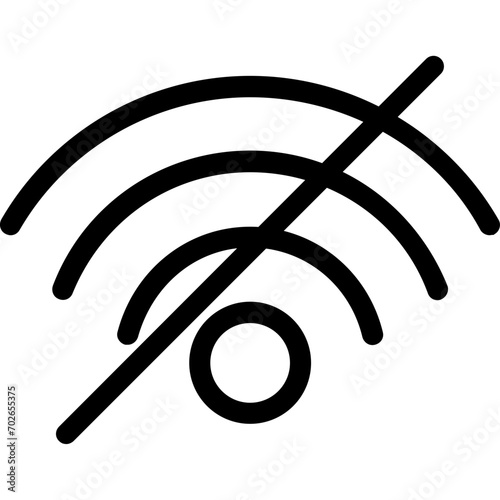 No Wifi Signals icon