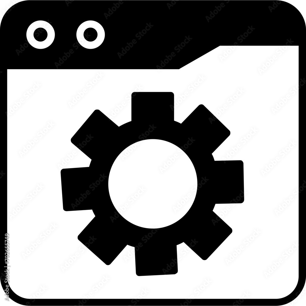 Web Settings Icon Web Settings Icon