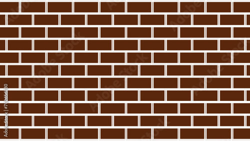 Red and white brick wall background