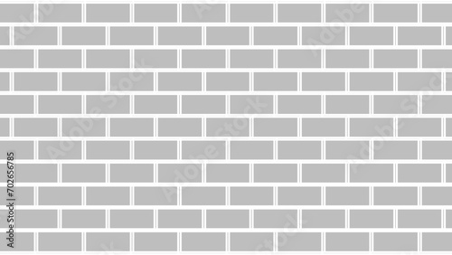 Grey and white brick wall background