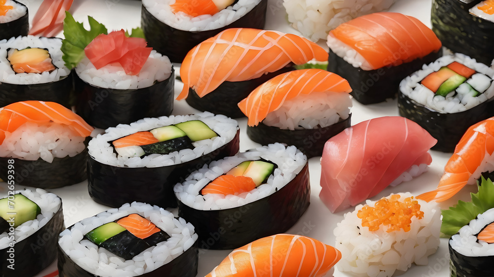 set of sushi set of sushi