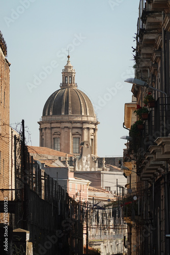 Old town in Catania, Sicily, Italy