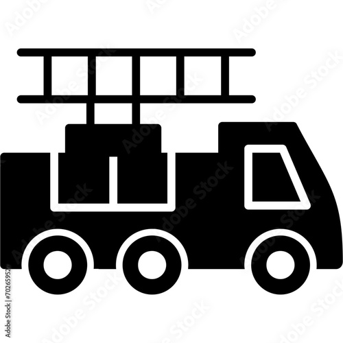 Ladder Truck Icon