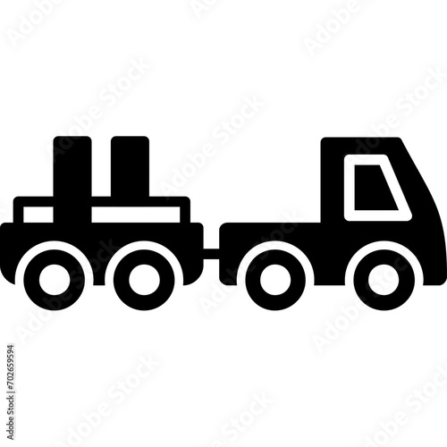 Baggage Truck Icon