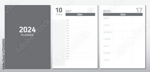 Agenda Page Template A5