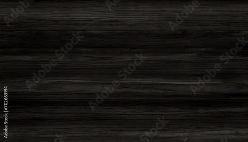 full frame of black dark wood texture background