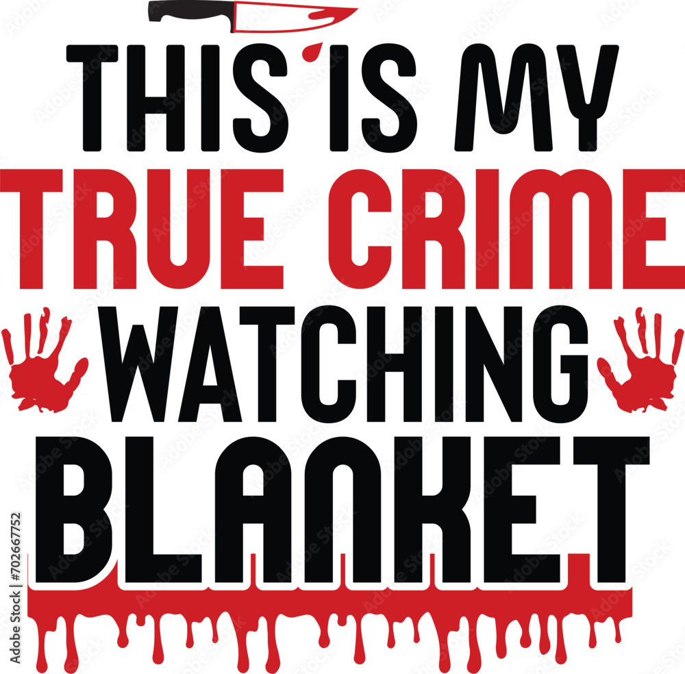 True Crime svg and t-shirt design