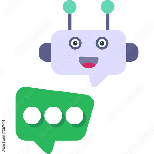 Robot Chat Icon