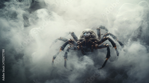 Creative animal concept. Spider insect surround © Nobel