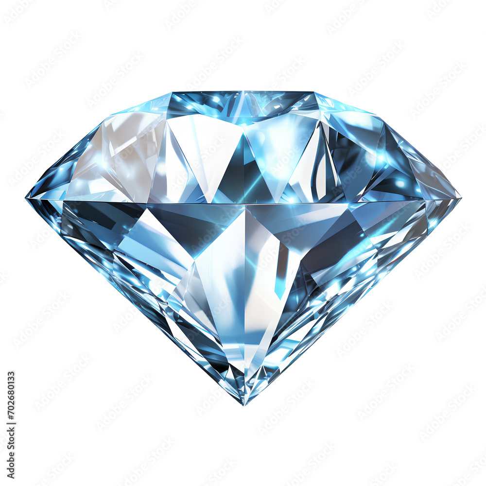 Diamond, isolated on transparent background Diamond, isolated on transparent background