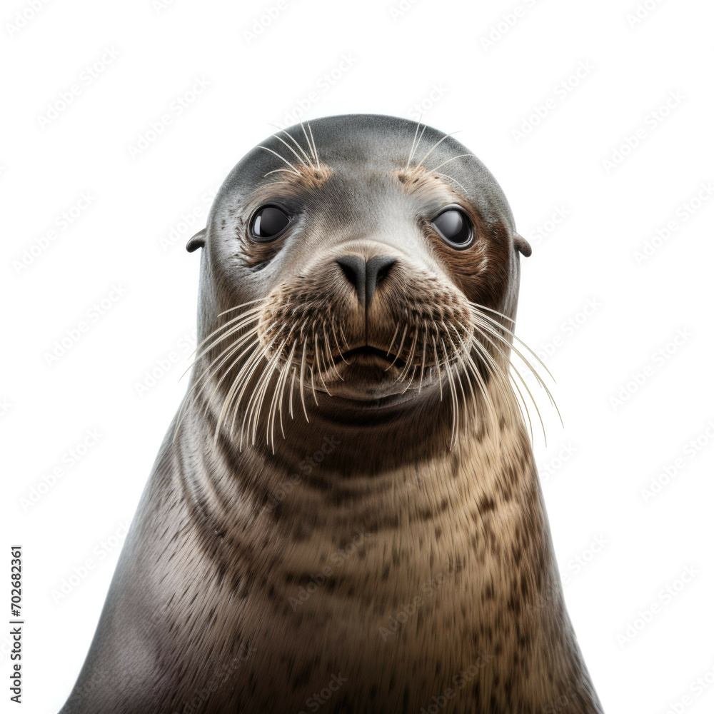 Naklejka premium Seal isolated on white background