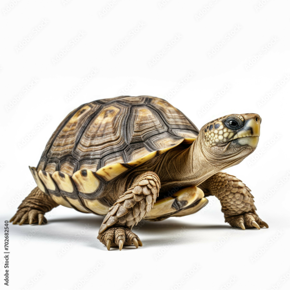 Fototapeta premium Tortoise isolated on white background