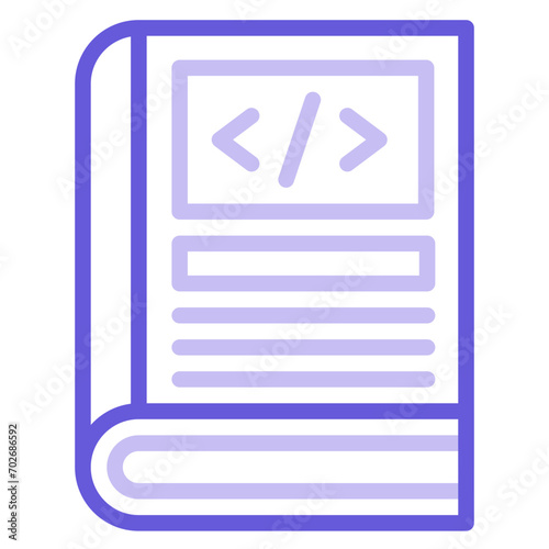 Coding Book Icon © Icons Studio