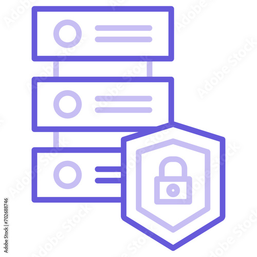 Server Security Icon of Protection and Security iconset.